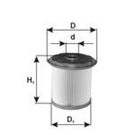 WP418X - WP418X     WKŁAD FILTRU PALIWA 