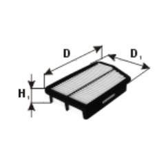 WA53325 - WA53325     WKŁAD FILTRU POWIETRZA 