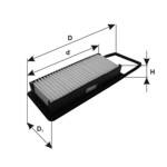 WA53185 - FILTR POWIETRZA 