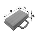 WA5085 - WA5085     WKŁAD FILTRU POWIETRZA 