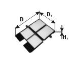 WA60251 - WA60251     WKŁAD POWIETRZA KABINY 