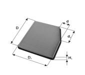 WA50625 - WA50625     WKŁAD FILTRU POWIETRZA 